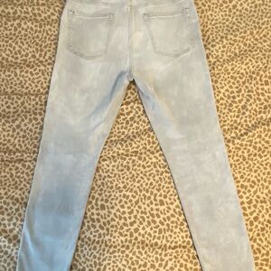 Express Light Gray Denim Jeans